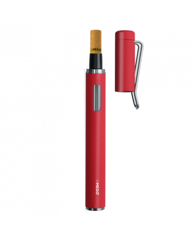 Cigarette électronique sans filtre Omego Steelo rouge