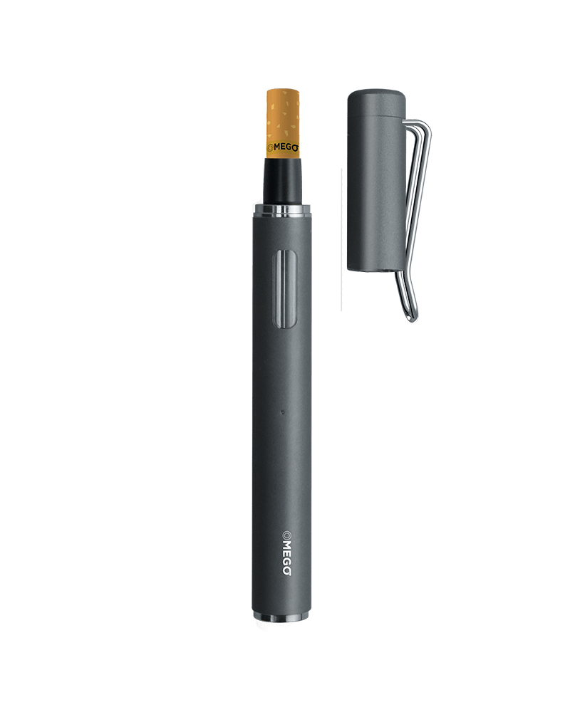 Cigarette électronique sans filtre Omego Steelo gris foncé